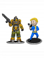 Figura Fallout - Excavator & Vault Boy (Gun) Készlet A (Syndicate Collectibles)