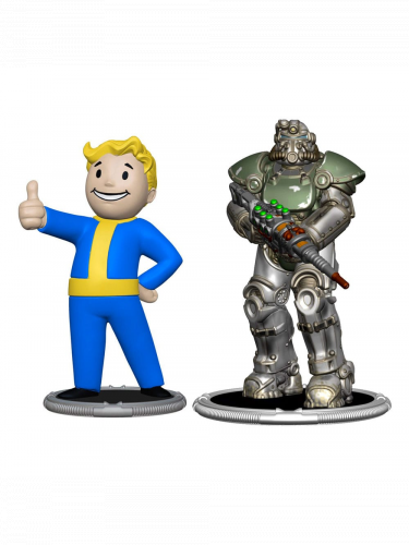 Figura Fallout - T-51 & Vault Boy (Classic) Készlet F (Syndicate Collectibles)