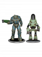 Figurák Fallout - X01 & Protectron Készlet D (Syndicate Collectibles)