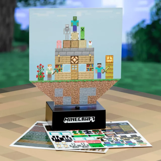 Lampička Minecraft - Build a Level