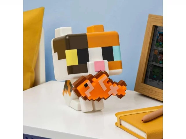 Lámpa Minecraft - Cat
