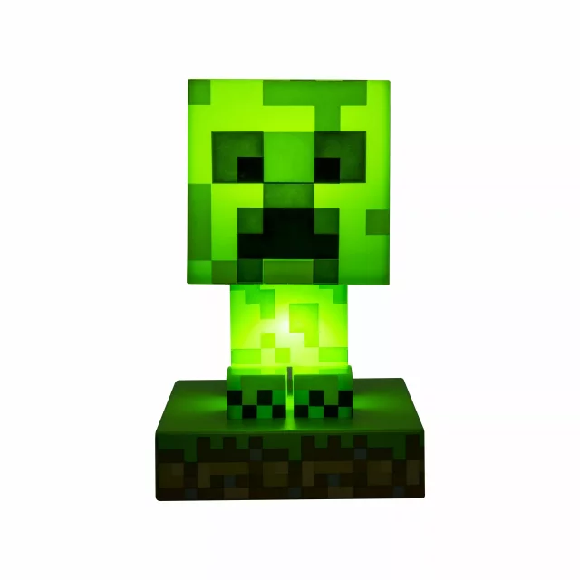 Lampička Minecraft - Creeper Icon Light
