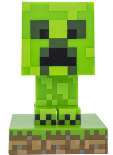 Lámpa Minecraft - Creeper Icon Light