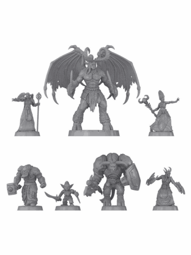 Figuraszett Dungeons & Dragons x World of Warcraft (szett 1)