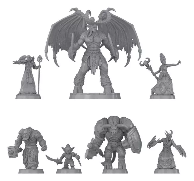 Figuraszett Dungeons & Dragons x World of Warcraft (szett 1) - Figura