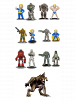 Kedvező készlet Fallout -  Collectible Mini Figures Szett A - F (Syndicate Collectibles)