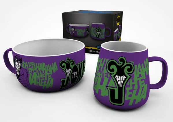 Reggeli szett DC Comics - Joker - Bögre