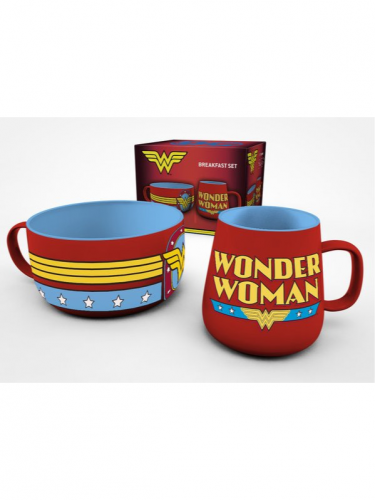 DC Comics reggeliző szett - Csodanő - Wonder Woman