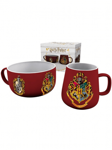 Reggeliző szett  Harry Potter - Crests