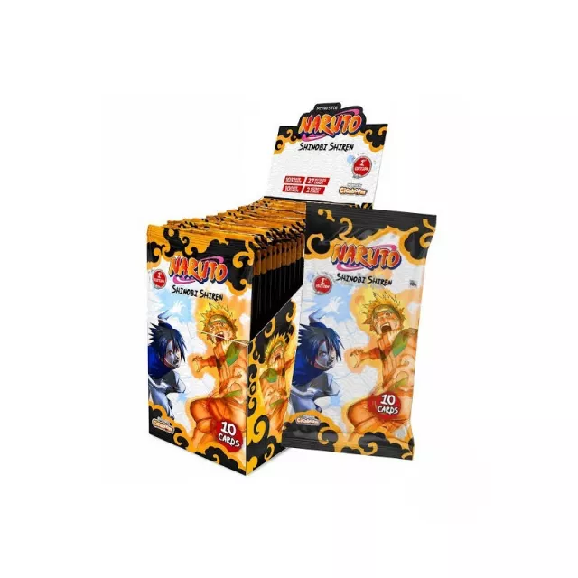 Kártyajáték Naruto Mythos TCG - Shinobi Shiren Booster Box (1st Edition) (24 booster) - TCG gyűjthető kártyajáték