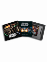 Ajándékszett Star Wars – 2027-es naptár, jegyzetfüzet, golyóstoll