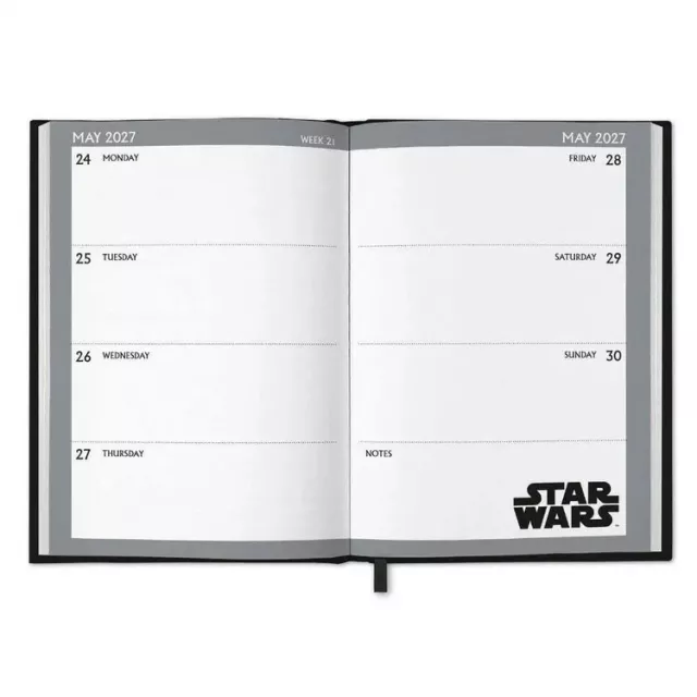 Ajándékszett Star Wars – 2027-es naptár, jegyzetfüzet, golyóstoll