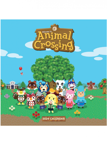 Naptár Animal Crossing 2024