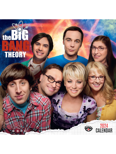 Naptár Big Bang Theory 2024