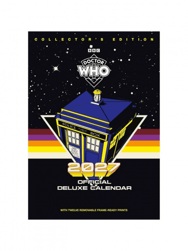 Naptár Doctor Who Classic Deluxe 2027 (A3)