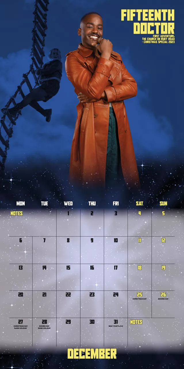 Naptár Doctor Who Classic Edition 2027