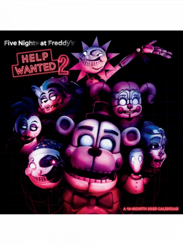 Naptár Five Nights at Freddy's 2025