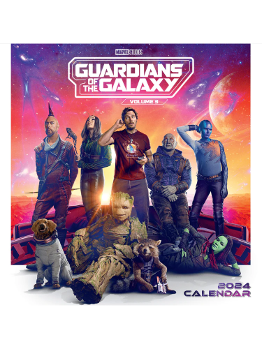 Naptár Guardians of the Galaxy 2024