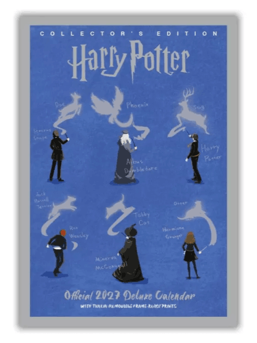 Naptár Harry Potter Deluxe 2027 (A3)