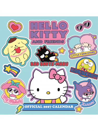 Naptár Hello Kitty & Friends 2027