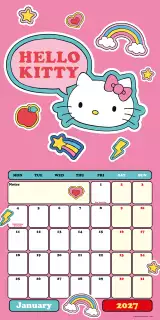 Naptár Hello Kitty & Friends 2027