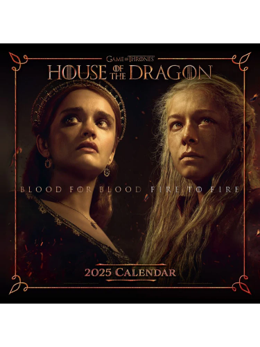 Naptár House of the Dragon 2025