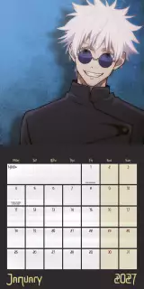 Naptár Jujutsu Kaisen 2027 - Anime