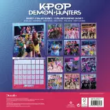 Naptár KPop Demon Hunters 2027 (16 hónapos, multi-language)