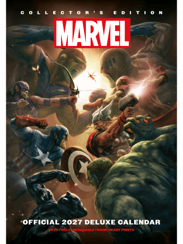 Naptár Marvel Deluxe 2027 (A3)