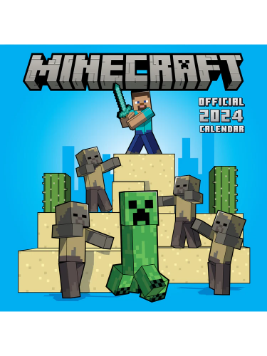 Naptár Minecraft 2024