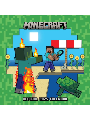 Naptár Minecraft 2025