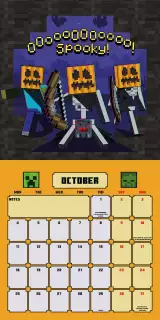 Naptár Minecraft 2027