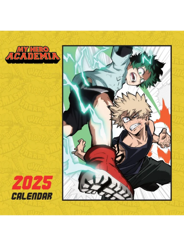 Naptár My Hero Academia 2025