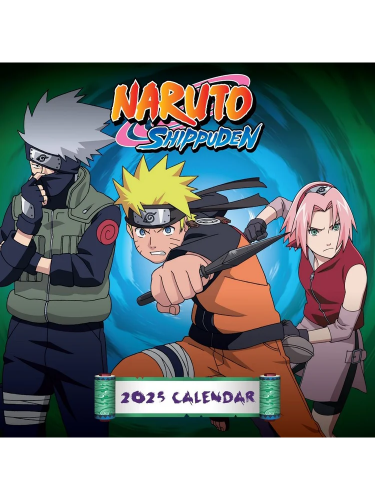 Naptár Naruto Shippuden 2025