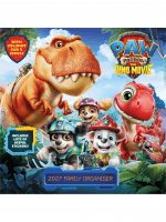 Naptár Paw Patrol: Dino Movie - Family Organiser 2027 (+ matricák)