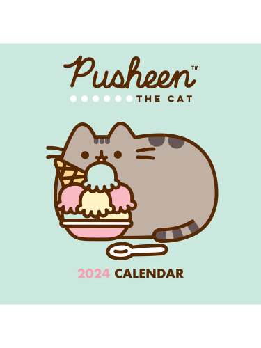 Naptár Pusheen 2024