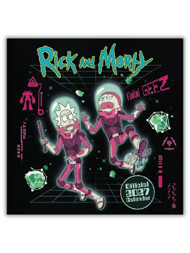 Naptár Rick and Morty 2027