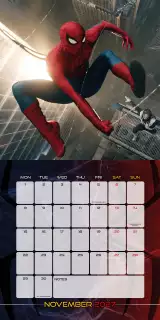 Naptár Spider-Man: Brand New Day 2027 - Marvel