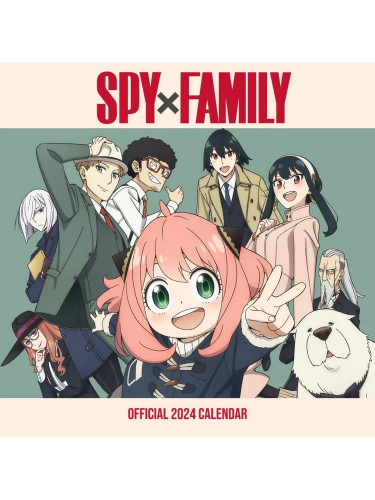 Naptár Spy x Family 2024