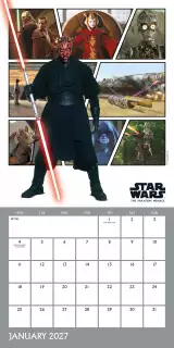 Naptár Star Wars Classic 2027
