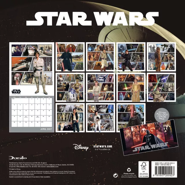Naptár Star Wars Classic 2027