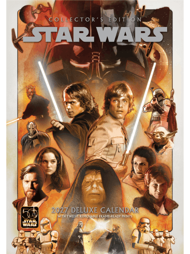 Naptár Star Wars Classic Deluxe 2027 (A3)