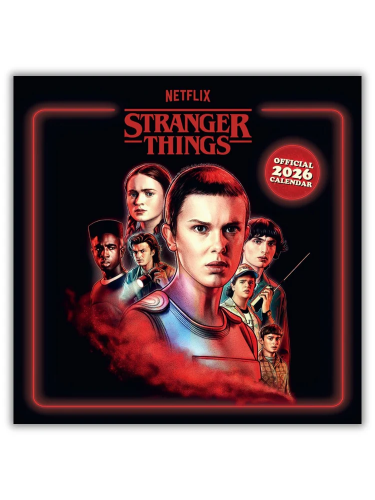 Naptár Stranger Things 2026