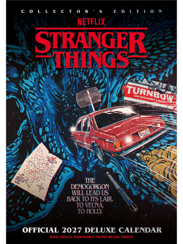 Naptár Stranger Things Deluxe 2027 (A3)