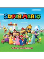 Naptár Super Mario 2025