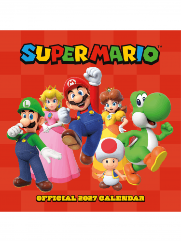 Naptár Super Mario 2027