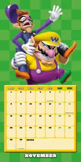Naptár Super Mario 2027