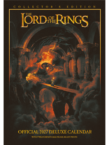 Naptár The Lord of the Rings Deluxe 2027 (A3)