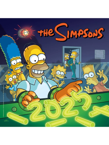 Naptár The Simpsons 2025