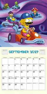 Naptár The Simpsons 2027